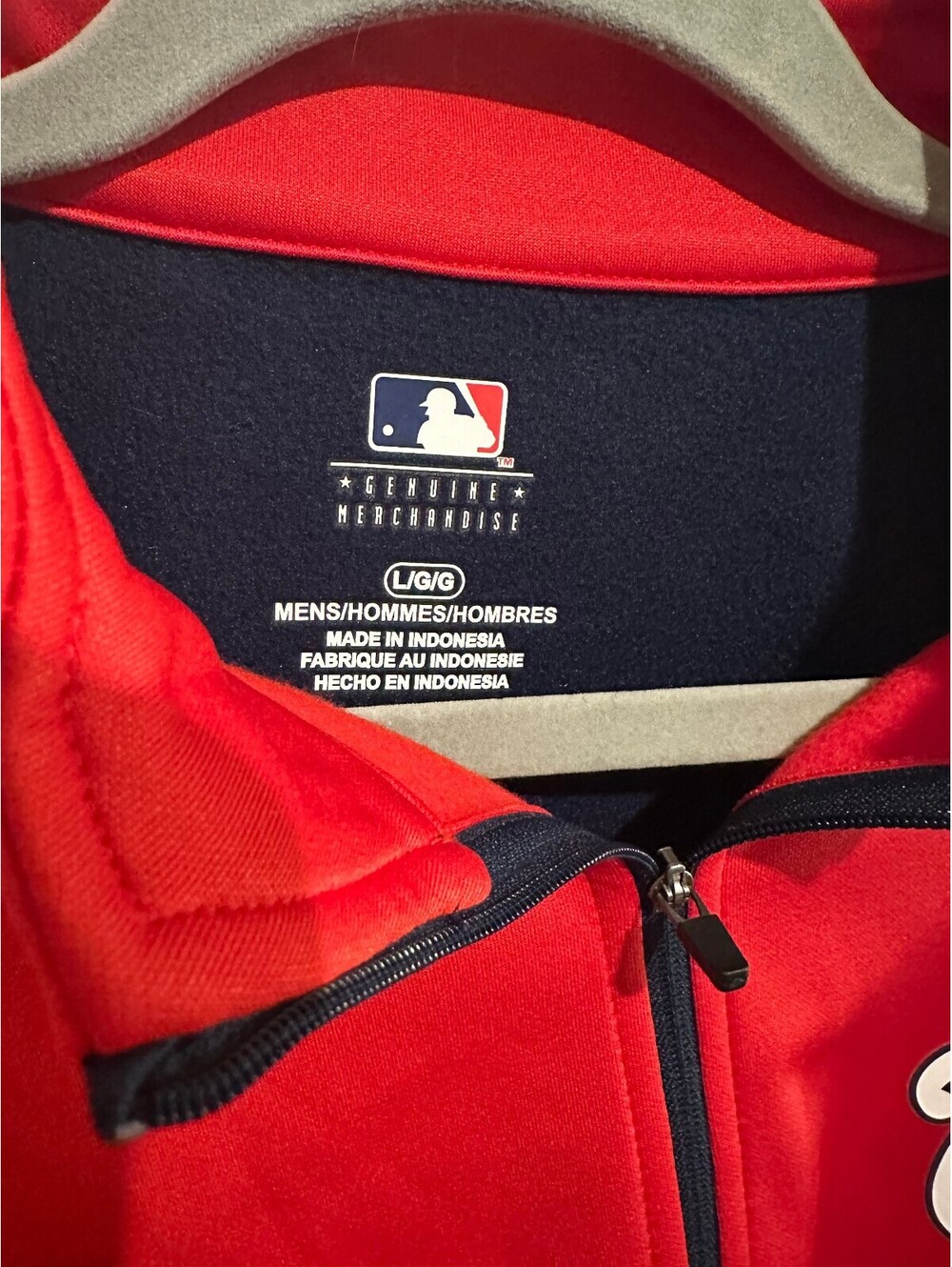 MLB Washington Nationals Quarter Zip - Picture 3 of 3